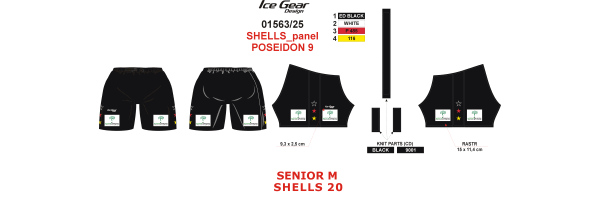 Player Shells LHD Hockey