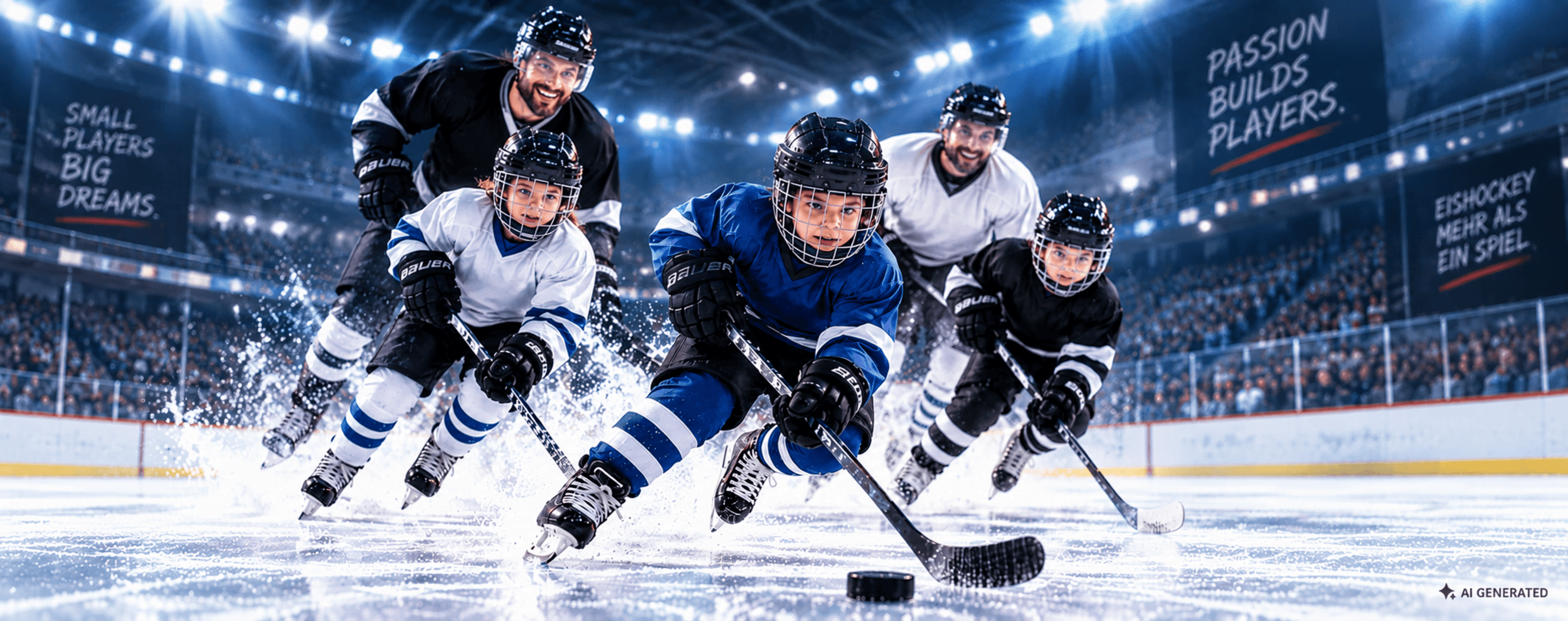 Eishockey Skates Schläger
