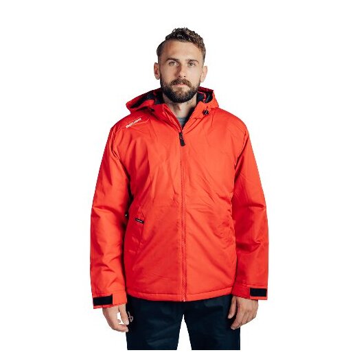 BAUER TEAM Heavyweight Jacke Senior rot