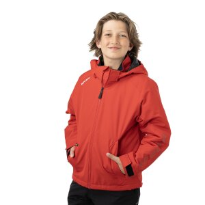 BAUER TEAM Heavyweight Jacke Junior red