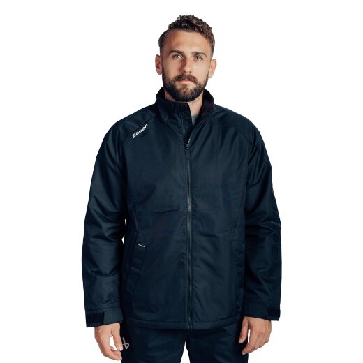 BAUER Team Lightweight Jacke Senior schwarz