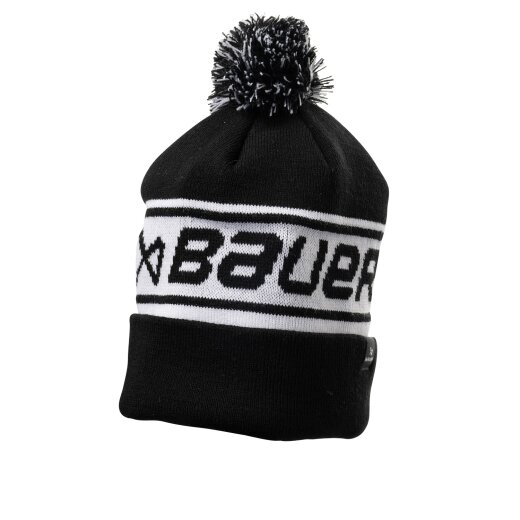 BAUER Team Ripped Pom Knit black