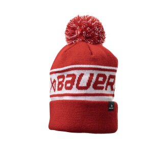 BAUER Team Ripped Pom Knit rot