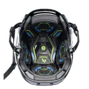 BAUER RE-AKT 155 Helm Bambini mit Gitter