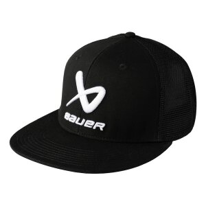BAUER Core Flatbrim Cap Youth schwarz