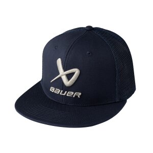 BAUER Core Flatbrim Cap Youth marine