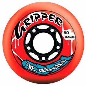 Labeda Indoor Gripper Wheels "X-Soft" 80mm