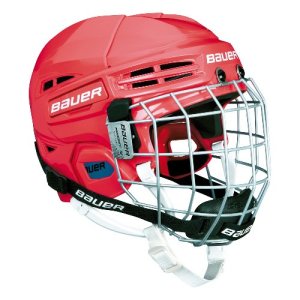 Bauer Prodigy Helm with Facemask Youth red