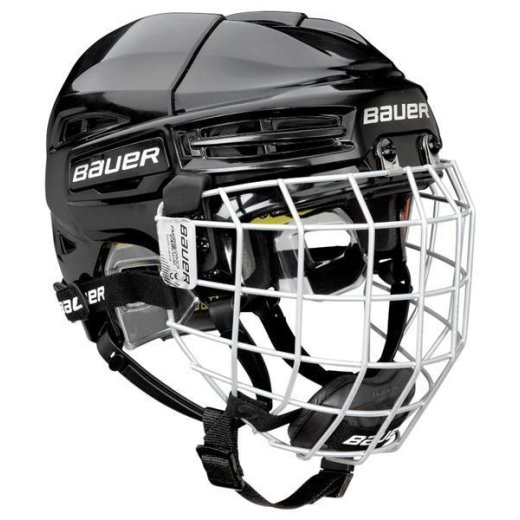 Bauer RE-AKT 100 Helmet with Facemask Youth  royal blue