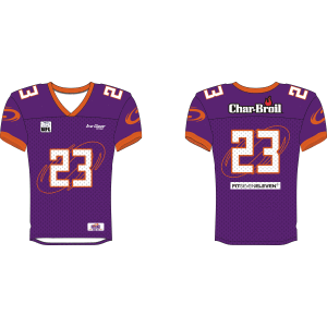 Frankfurt UNIVERSE Authentic Fan Jersey 2019 with number 12 XXL Home (purple) - with Number 12