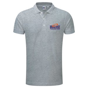 Frankfurt UNIVERSE Russell Fitted Stretch Polo Shirt 2019 grau S