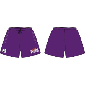 Frankfurt UNIVERSE Short sublimated with pockets purple 2019