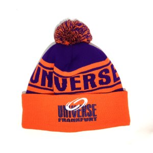 Frankfurt UNIVERSE knitted hat 2019 orange/purple