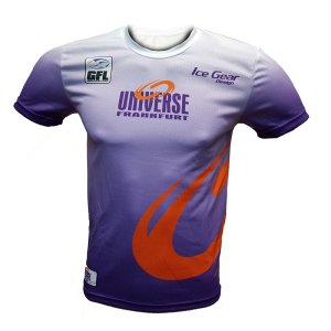 Frankfurt UNIVERSE Fan-Shirt mit Wirbel mit Nummer 12 3XL