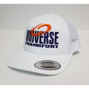 Frankfurt UNIVERSE Retro Trucker Snapback Cap - one colored 2019 white one size fits all