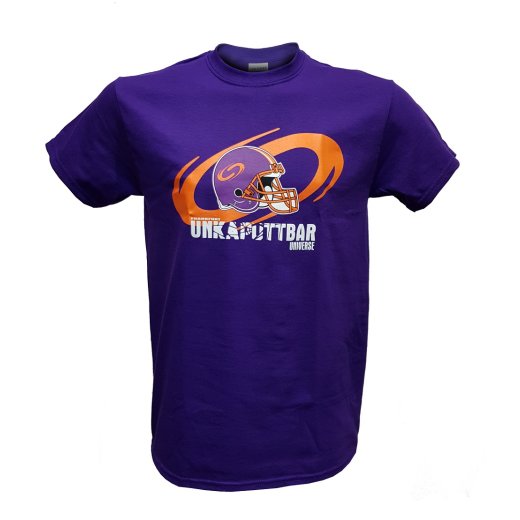 Frankfurt UNIVERSE T-Shirt Men UNKAPUTTBAR 2019 purple S