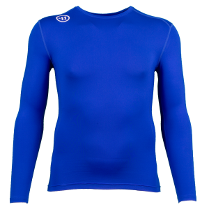 WARRIOR Compression Longsleeve Shirt Junior schwarz XL