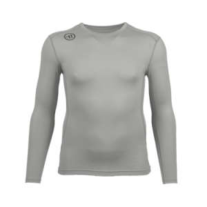 WARRIOR Compression Longsleeve Shirt Junior schwarz XL