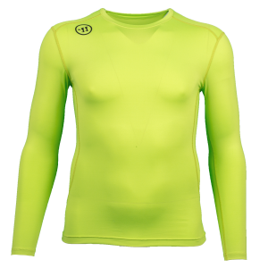 WARRIOR Compression Longsleeve Shirt Junior blau L