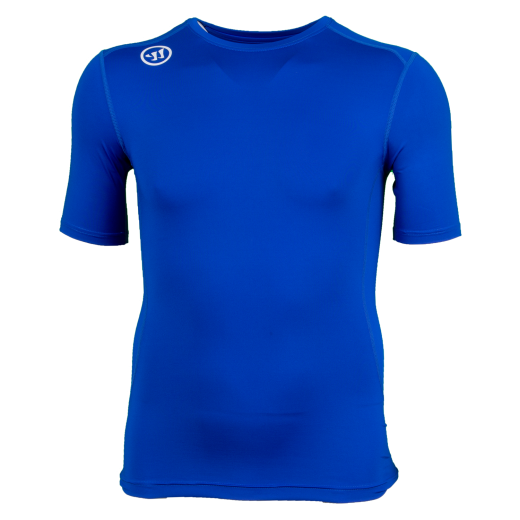 WARRIOR Compression Kurzarm Shirt Senior blau L