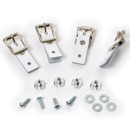 NASH Toe Buckles weiß (4er Pack)