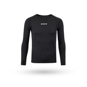 CCM Performance Compression Langarm- Oberteil Schwarz
