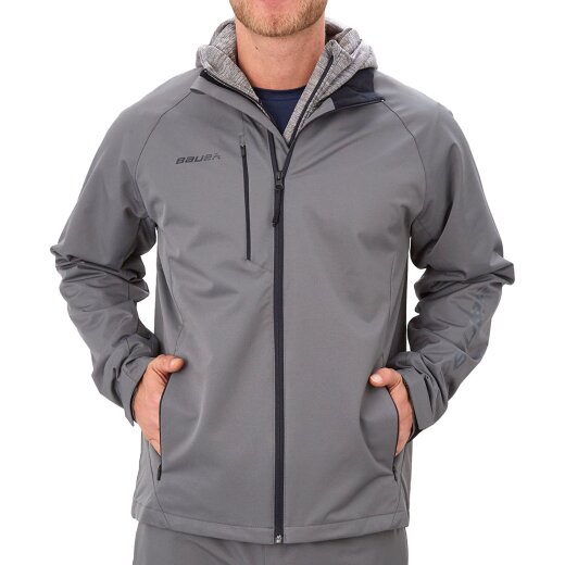 Bauer Lightweight Jacket Supreme - grau - Youth