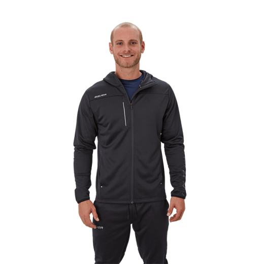 Bauer Vapor Fleece Zip Hoody Junior black
