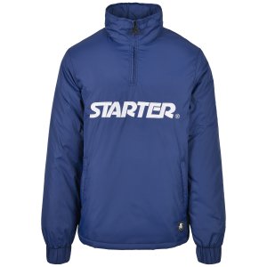 STARTER Logo Half Zip Jacket Blau S