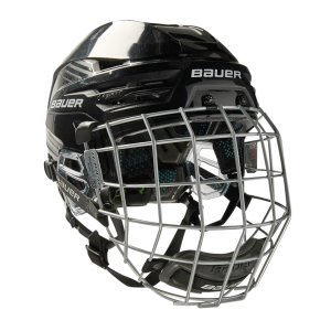 BAUER RE-AKT 85 Helm mit Gitter Senior schwarz M