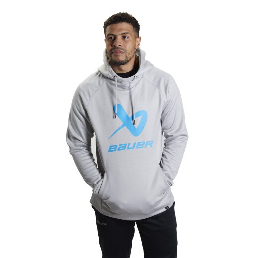 Bauer Core Lockup Hoodie Senior grey