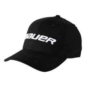 BAUER New Era 39Thirty Core Cap Senior - schwarz