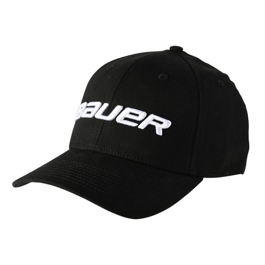 BAUER New Era 39Thirty Core Cap Junior - schwarz