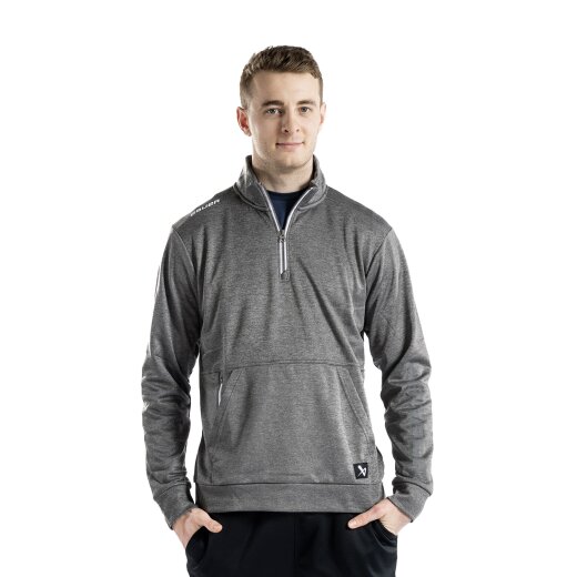 BAUER Fleece 1/2 Zip Senior Grey