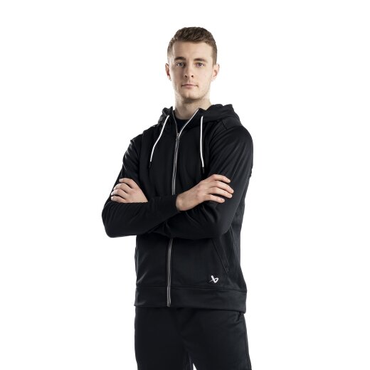 Bauer  Fleece Zip Hoody Senior black