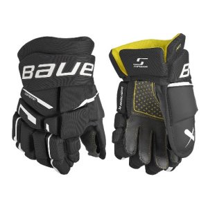 Bauer Supreme M3 Gloves Junior black/white 11"