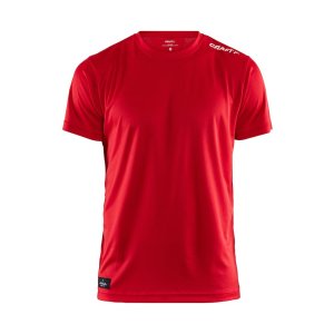 CRAFT Community Funktion Kurzarm T-Shirt Herren Bright Rot XS
