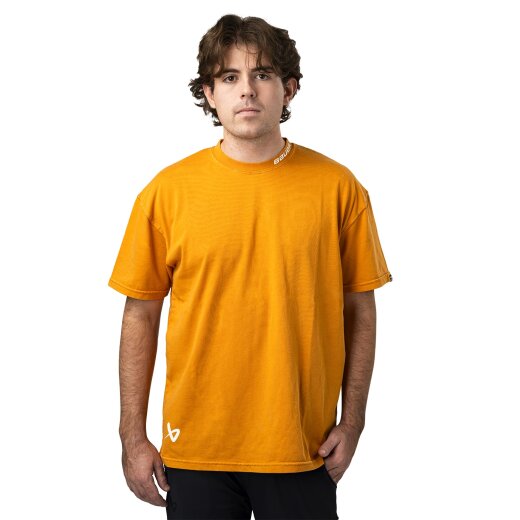 BAUER Acidwash Tee Retro - orange - Senior