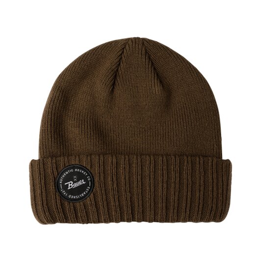 BAUER Toque Knit Patch - braun - Senior