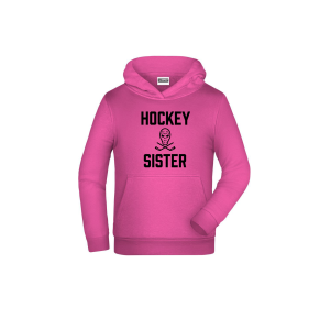 HockeySister Hoody Kinder "HOCKEY SISTER"