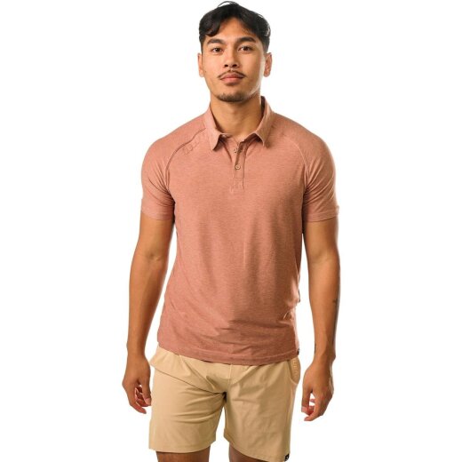 BAUER FLC Performance Polo S25 - clay - Senior