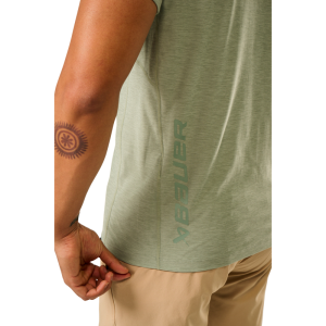 BAUER FLC Tech T-Shirt -Seafoam- Senior