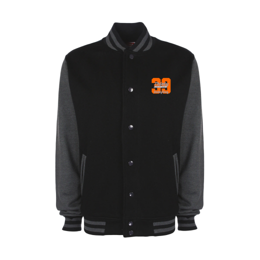 39 Gang Originals Varsity Jacket Kid black/grey