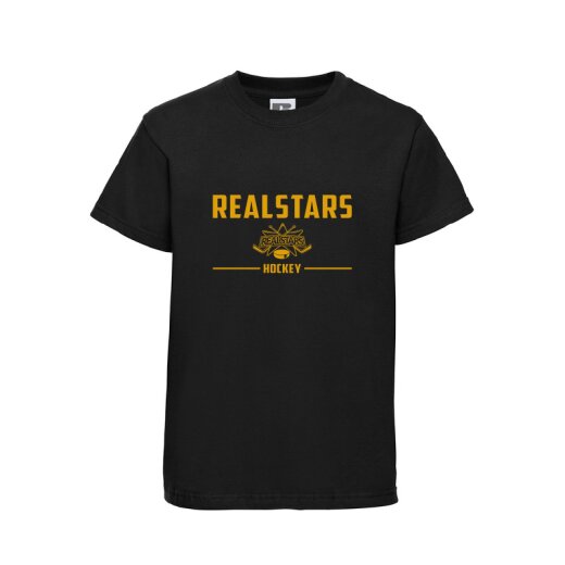 RealStars Fan Gold Line Authentic T-Shirt Kinder