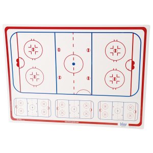 BLUE SPORTS Taktiktafel groß 112cm x 81cm x 4mm