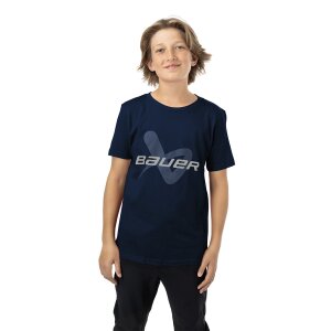 BAUER Core Lockup T-Shirt - marine - Junior