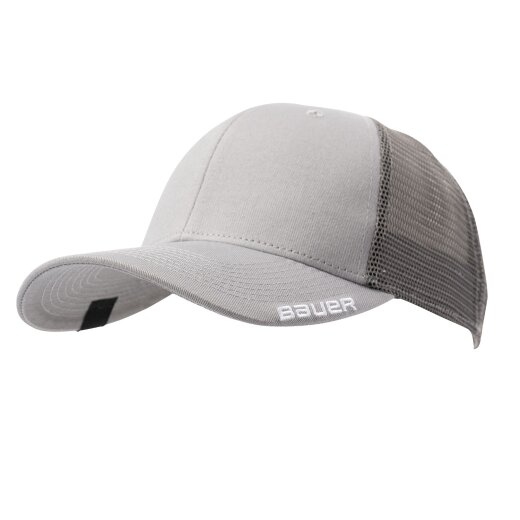 BAUER Team Mesh Snapback Cap - grau - Senior