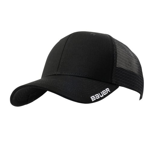 BAUER Team Mesh Snapback Cap - schwarz - Senior