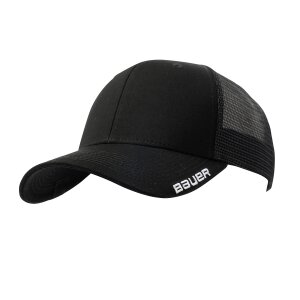 BAUER Team Mesh Snapback Cap - schwarz - Senior