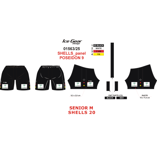 LHD Hockey Spieler Shells